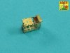 Aber 35L-091 Early barrel to U.S. cal .50 (12,7mm) heavy machine gun Browning M2 HB 1/35